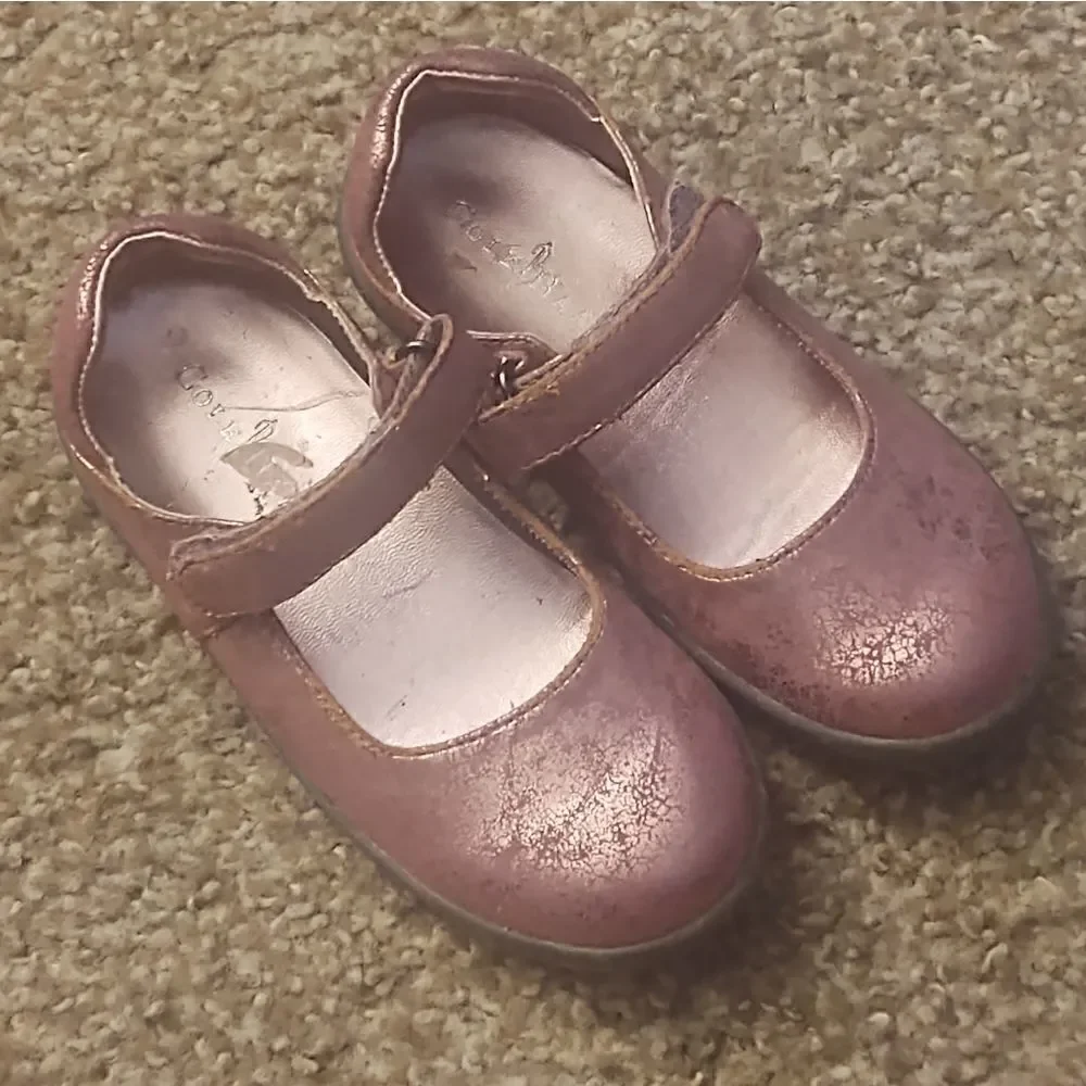 Cole Haan Air Sheila Comfy Mary Jane Girls Toddlers Shoes Size 8 Fuchsia Pink